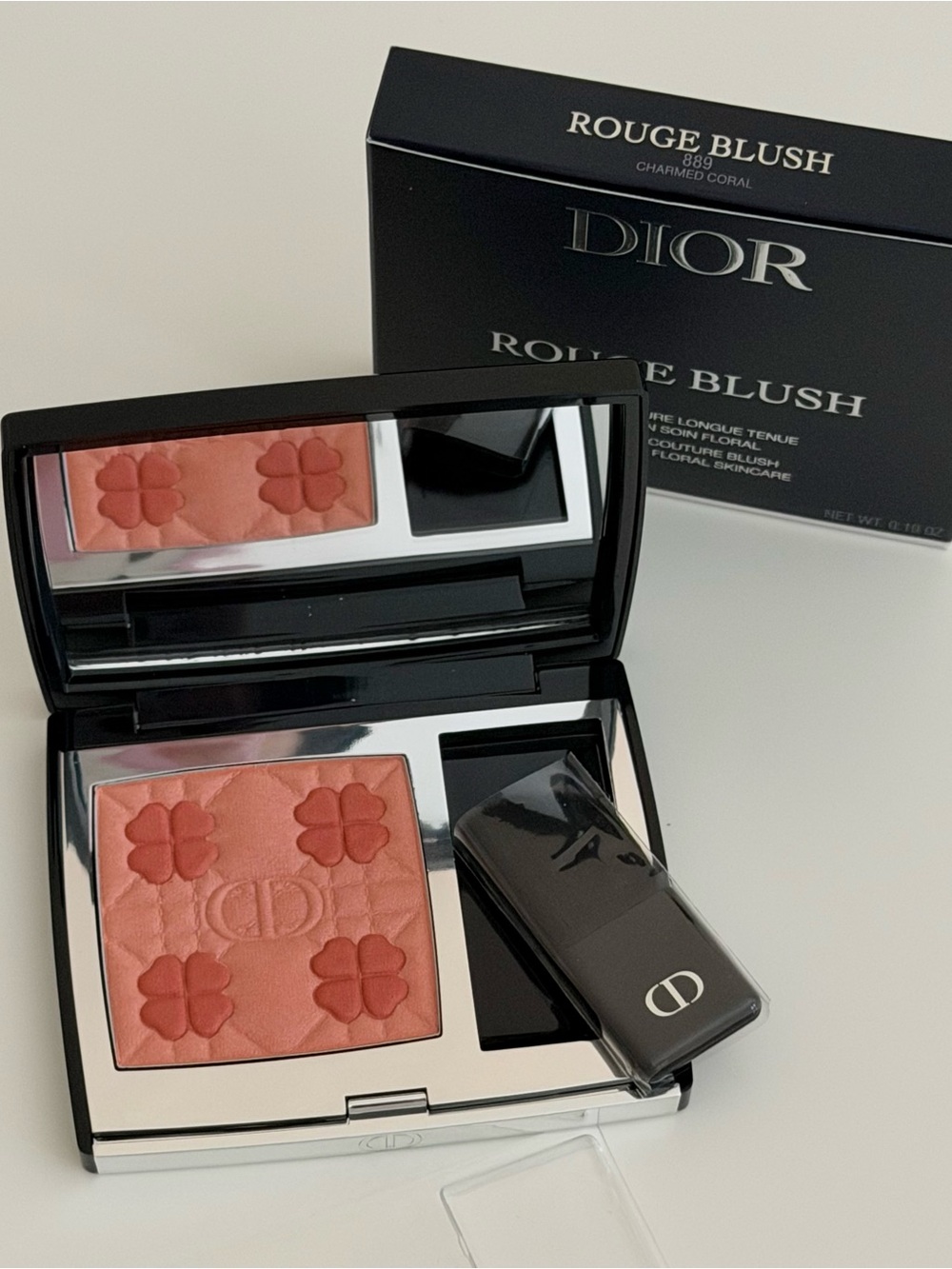 NWT Dior Rouge Blush - Charmined Coral Shimmer